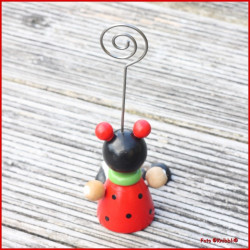 Kärtchen Bilder Halter Marienkäfer