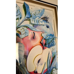 Dreidimensionales Kunstwerk Scherenschnitt