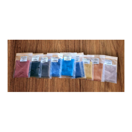 Epodex-Metallicpigmente für Epoxidharze