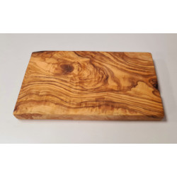 Räucherbrett eckig (ca. 25 x 15 cm) aus Olivenholz