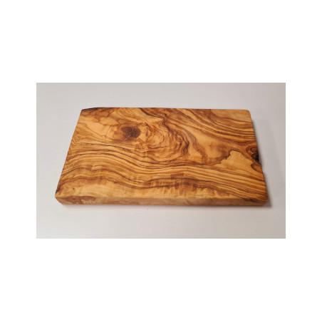 Räucherbrett eckig (ca. 25 x 15 cm) aus Olivenholz