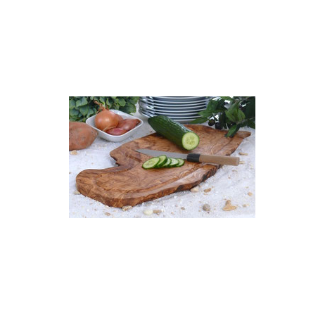 Tranchierbrett L45-49 cm mit Saftrille, ohne Griff