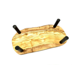 Futterstation RUSTY PLUS (2 x 1,5 Liter Porzellanschale) "aufgebockt" für Futter & Wasser