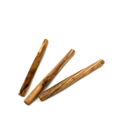 Kauknochen aus Olivenholz für kleine Hunde oder Katzen (3er Set)