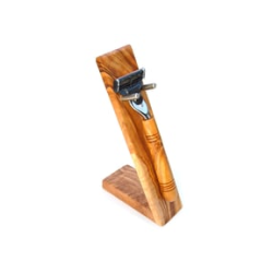 Rasierständer/-halter HELGOLAND inkl. Nassrasierer mit Klinge M3