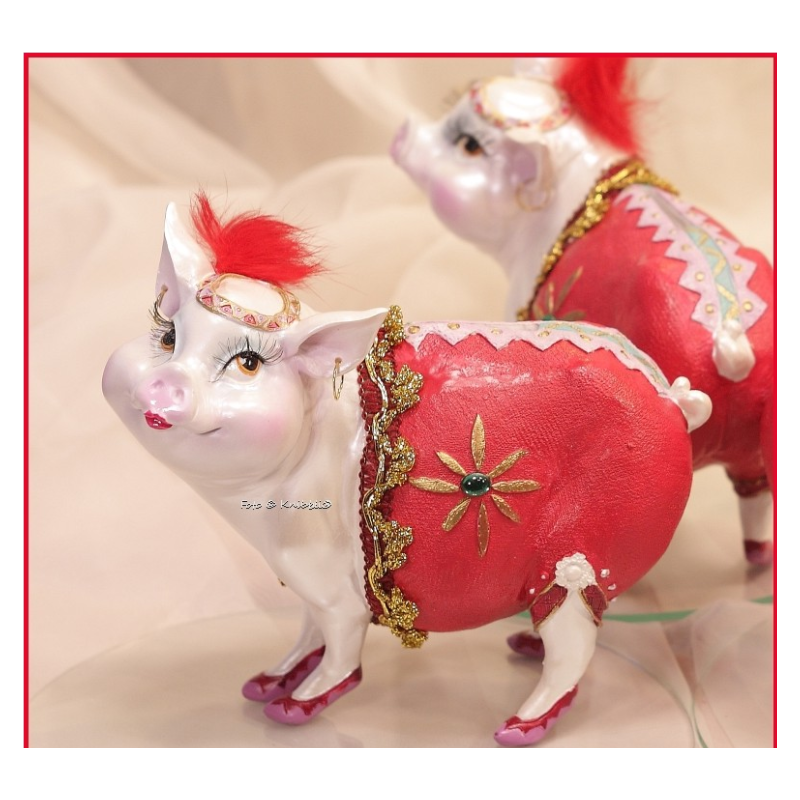 Sparschweinchen als bezaubernde Diva 12